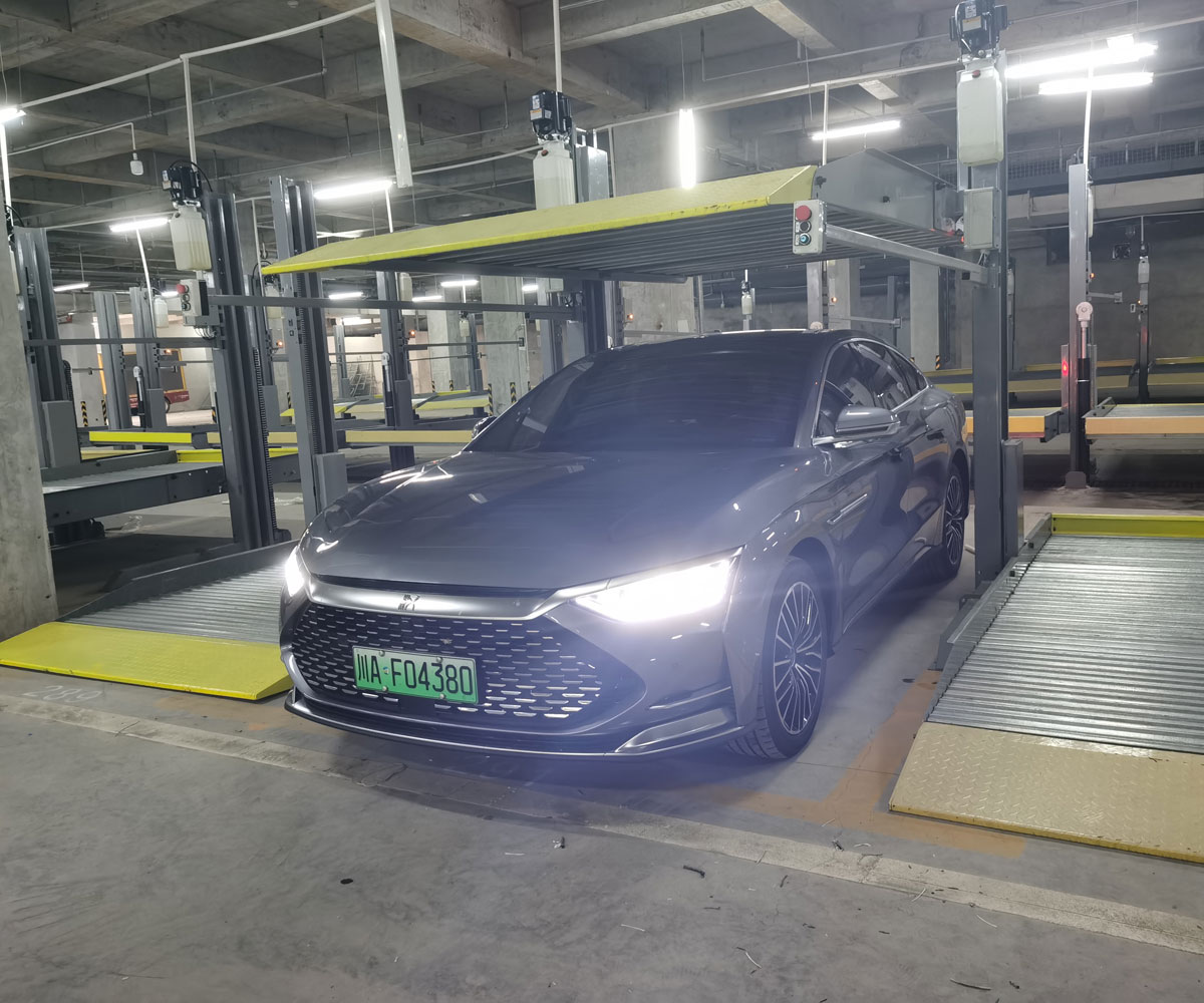 祥云雙柱簡易類機械式立體停車設備維保