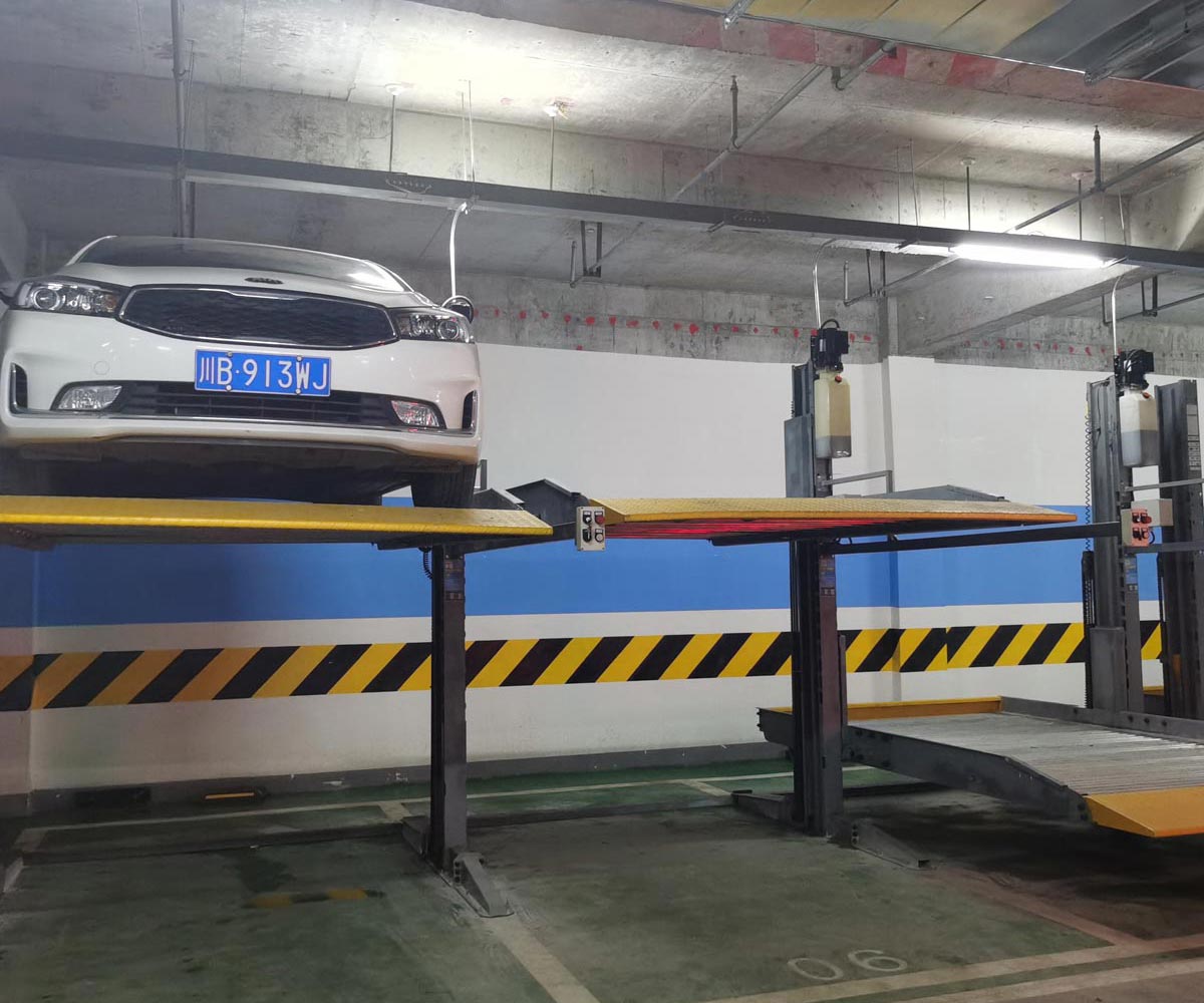 隆陽PSH左右橫移立體停車設備二手