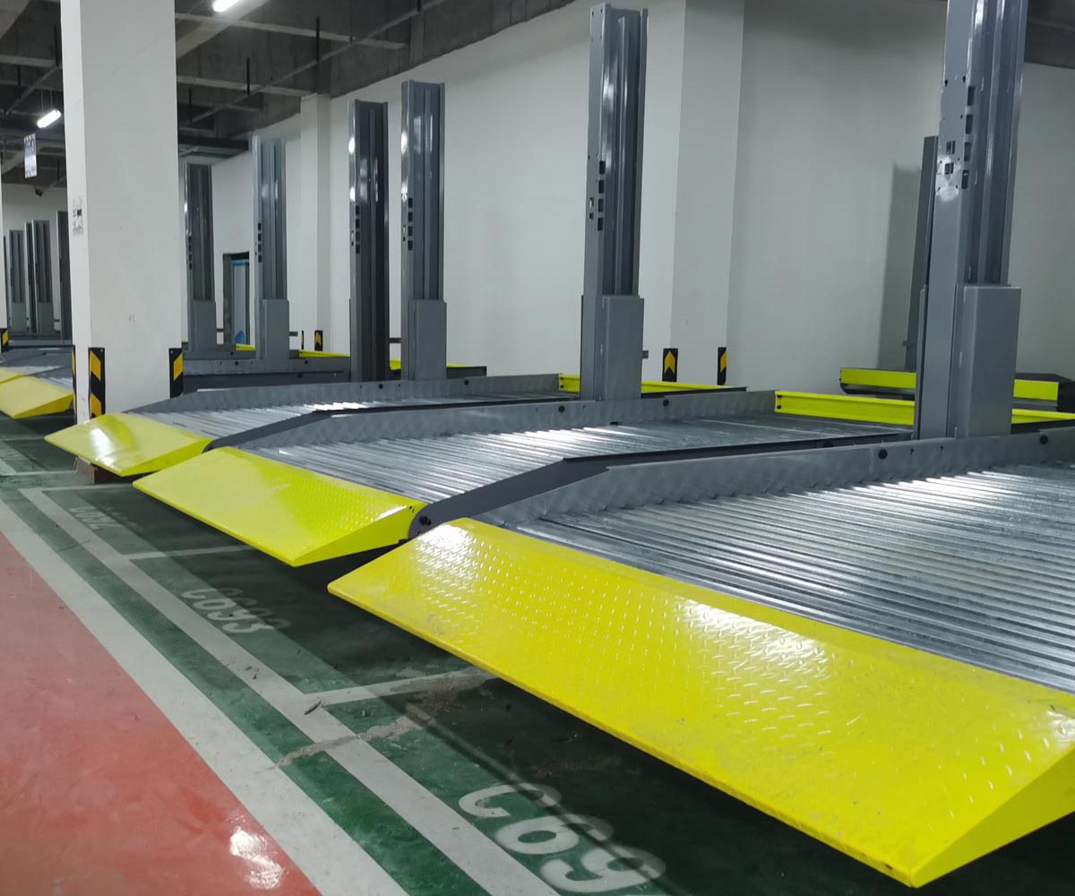 蒙自2層簡易式機械式立體停車設備短租