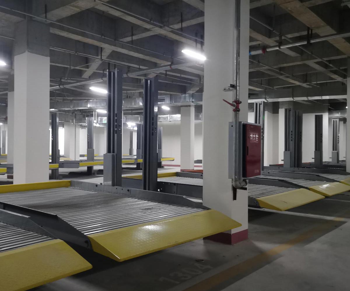 富源兩層升降平移機械式立體車庫收購