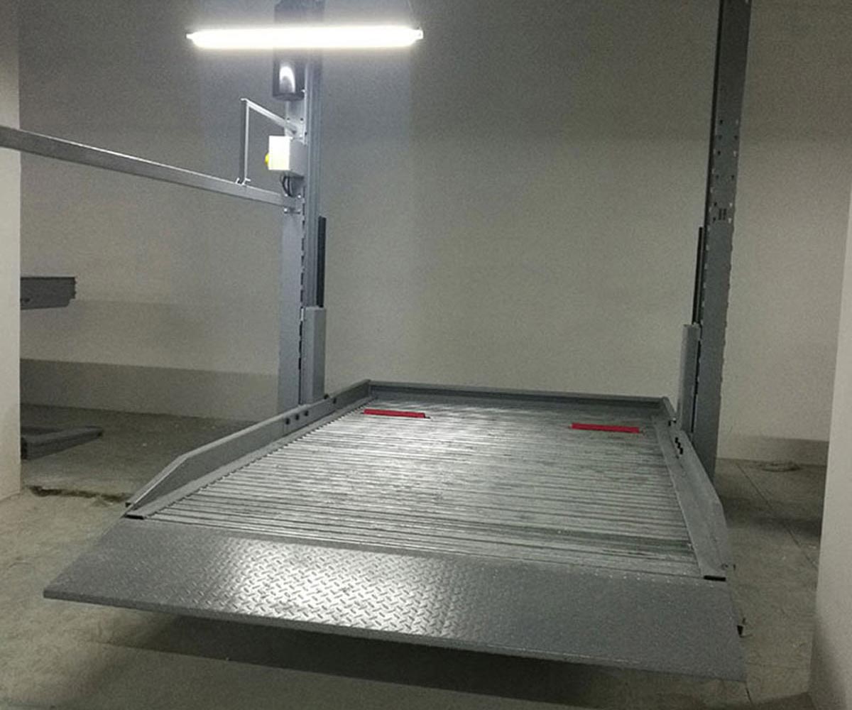 雙江PSH左右橫移機械停車場改造