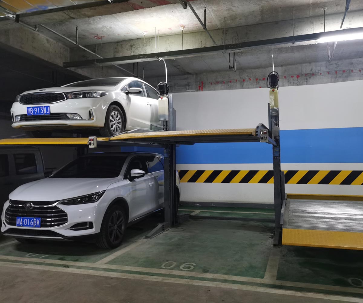 香格里拉小區(qū)雙層簡易式停車寶