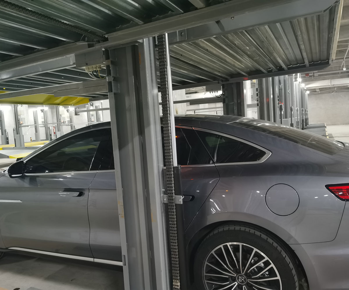 2層簡易升降機(jī)械式立體車庫
