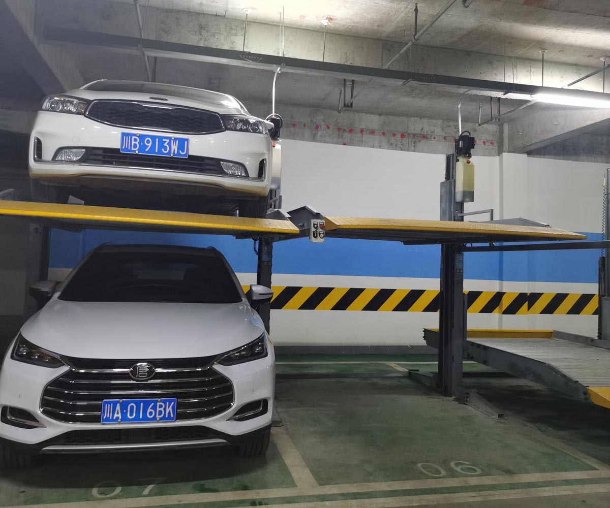 麒麟地下室家用簡易升降停車庫