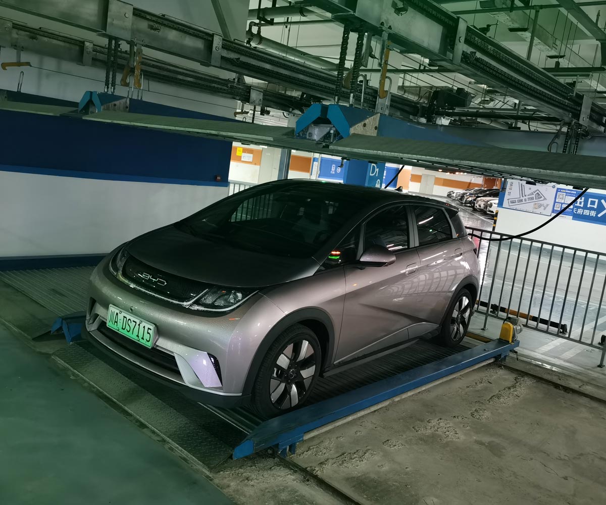 古城左右上下平移機械式停車設備