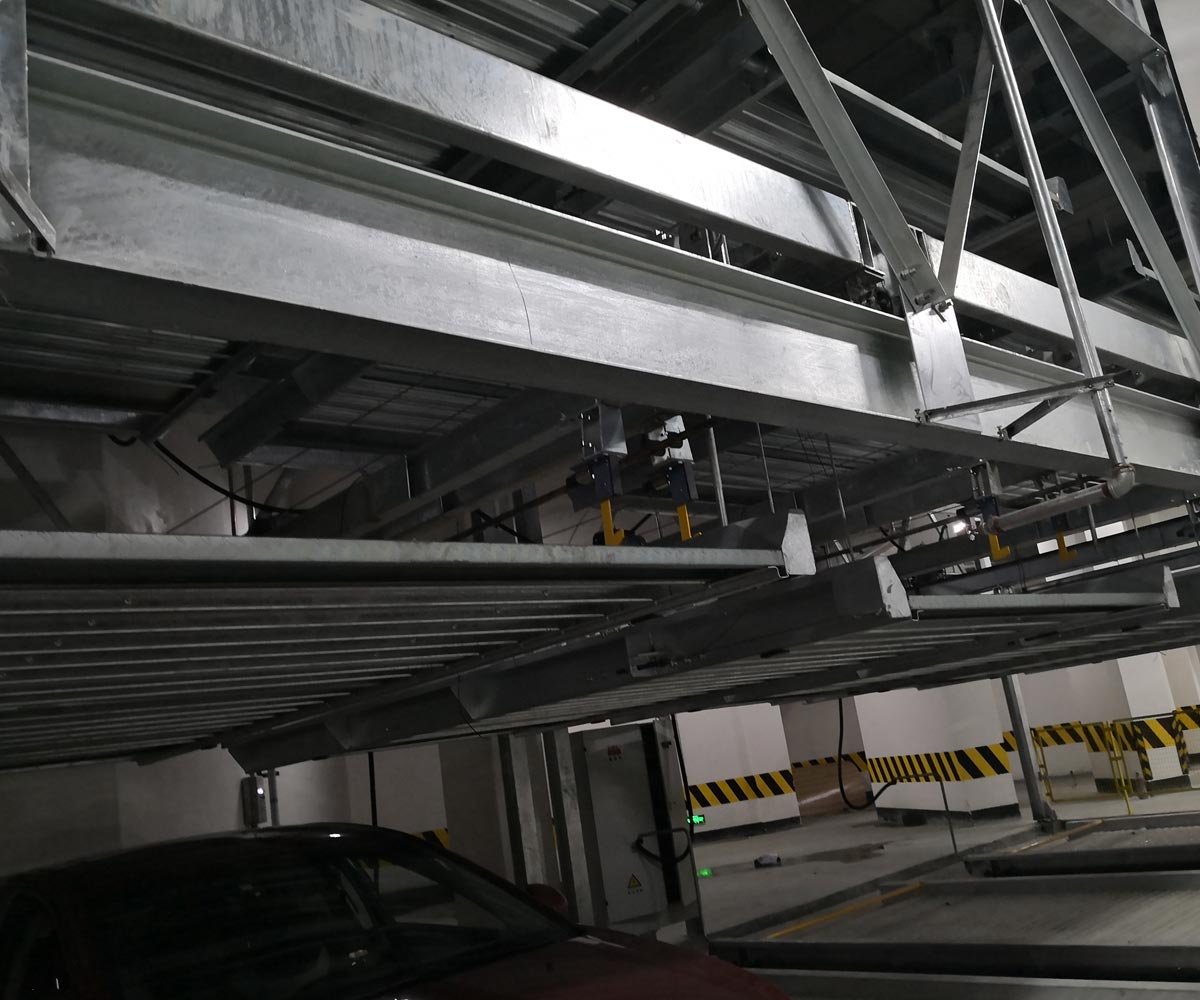 祥云PSH5五層升降橫移機械式停車設備