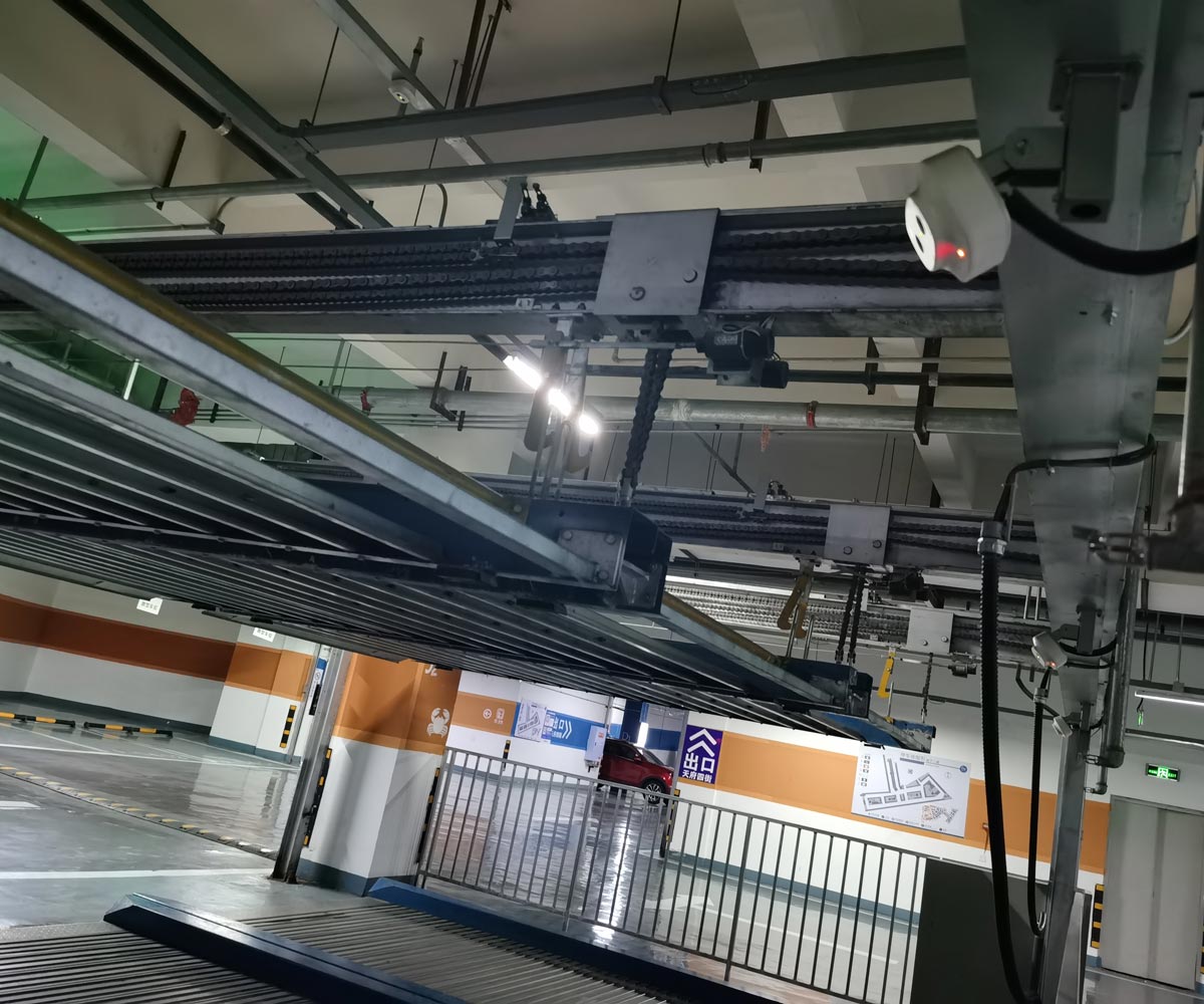 西疇負一正一地坑PSH2D1二層升降橫移機械式停車設備