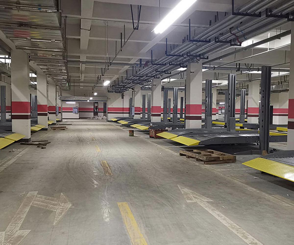 姚安關于立體車庫的屬性問題