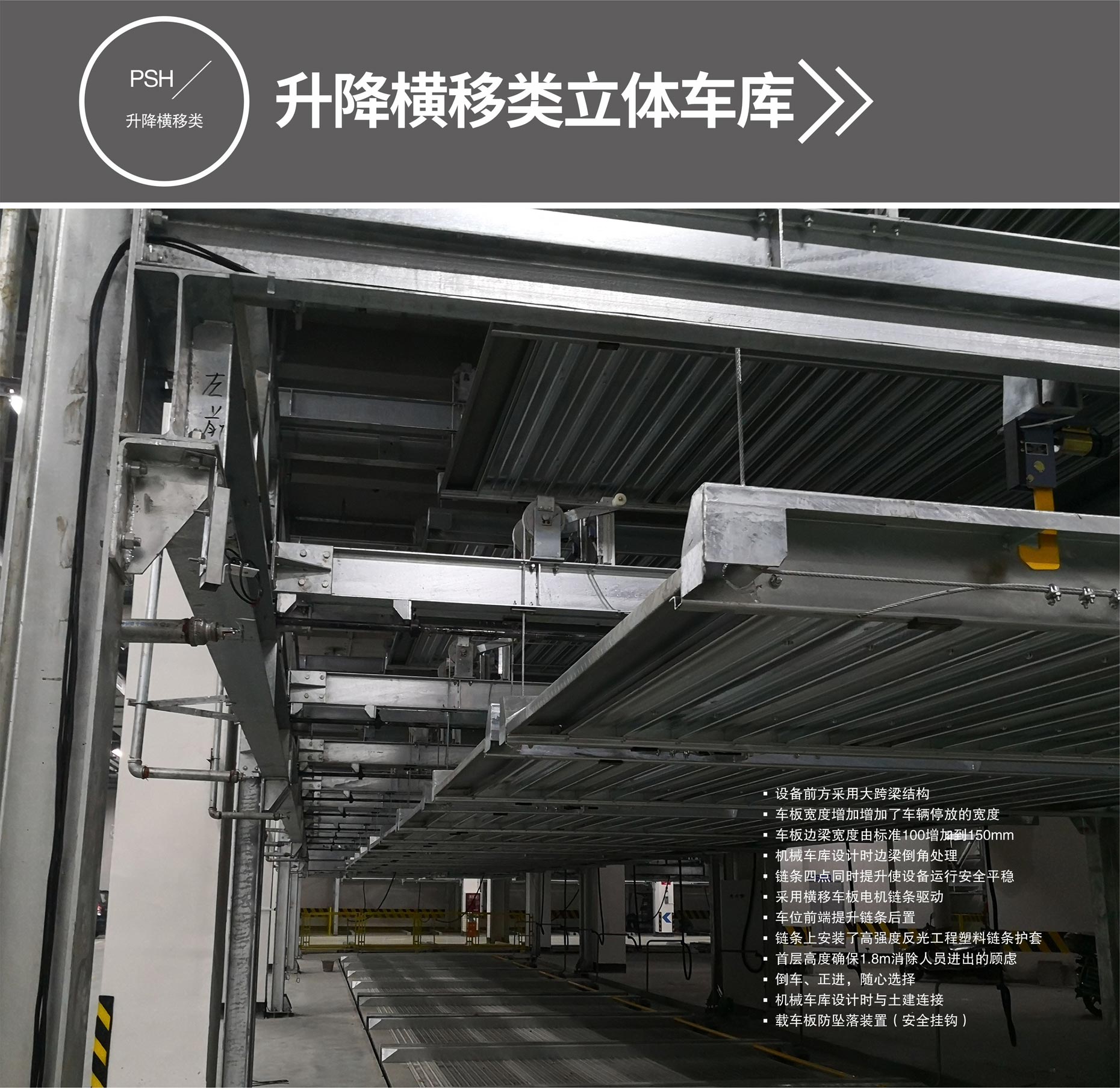 PJS停車庫安裝升降橫移式立體車庫